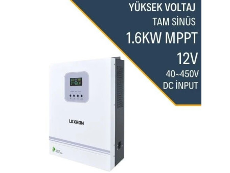 1.6KW HV MPPT AKILLI İNVERTER 12V