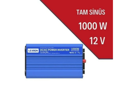 1000W-12V TAM SİNÜS İNVERTER