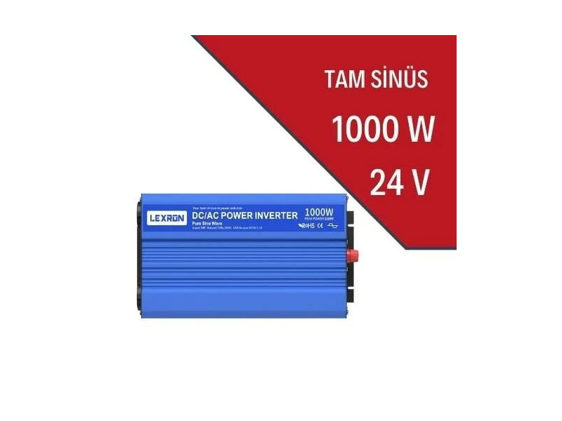 1000W-24V TAM SİNÜS İNVERTER