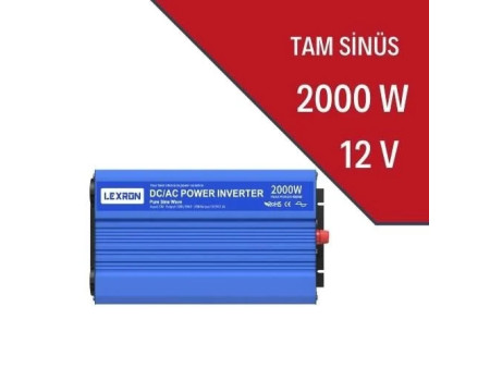 2000W-12V TAM SİNÜS İNVERTER