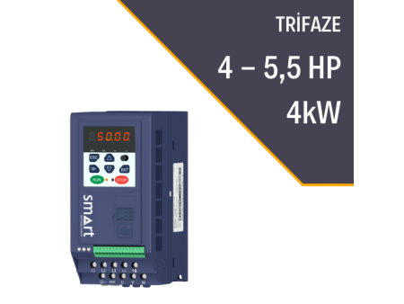 5.5HP 4KW SOLAR POMPA INVERTER (YENİ NESİL)