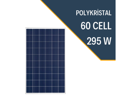 295W POLYKRİSTAL GÜNEŞ PANELİ