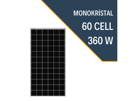 360W MONOKRİSTAL GÜNEŞ PANELİ