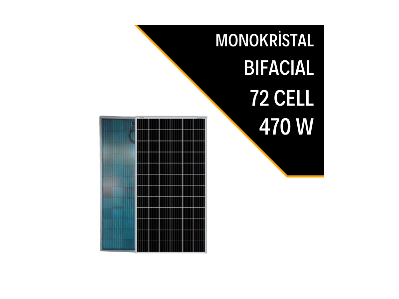 470W BIFACIAL MONOKRİSTAL GÜNEŞ PANELİ 470W BIFACIAL MONOKRİSTAL GÜNEŞ PANELİ