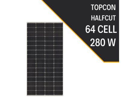 280W HALF CUT TOPCON GÜNEŞ PANELİ