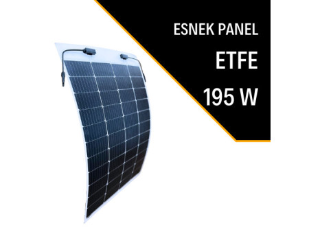 195W 16BB ETFE ESNEK TOPCON GÜNEŞ PANELİ