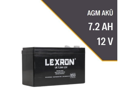 7.2AH-12V KURU TİP AKÜ