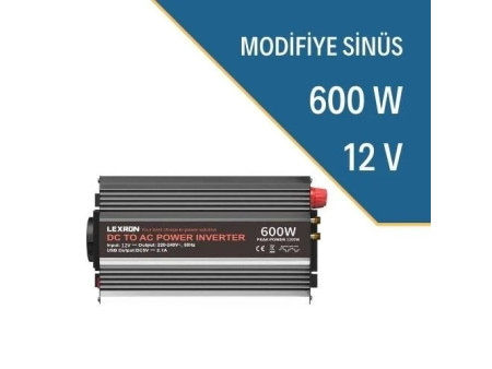 600W-12V MODİFİYE SİNÜS İNVERTER