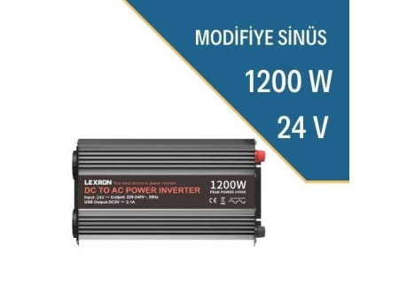 1200W-24V MODİFİYE SİNÜS İNVERTER