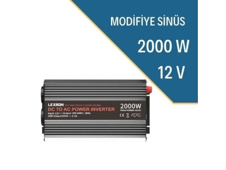 2000W-12V MODİFİYE SİNÜS İNVERTER