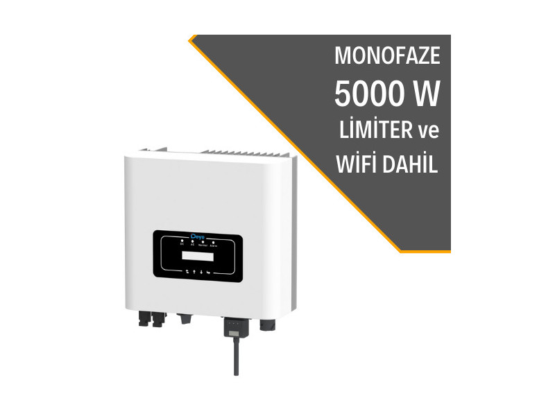 5KW ON-GRİD MONOFAZE İNVERTER