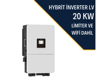 20KW HİBRİT TRİFAZE İNVERTER LV