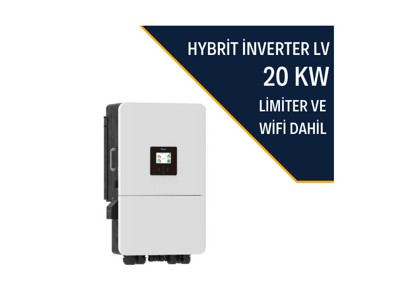 20KW HİBRİT TRİFAZE İNVERTER LV