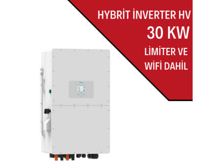30KW HİBRİT TRİFAZE İNVERTER HV